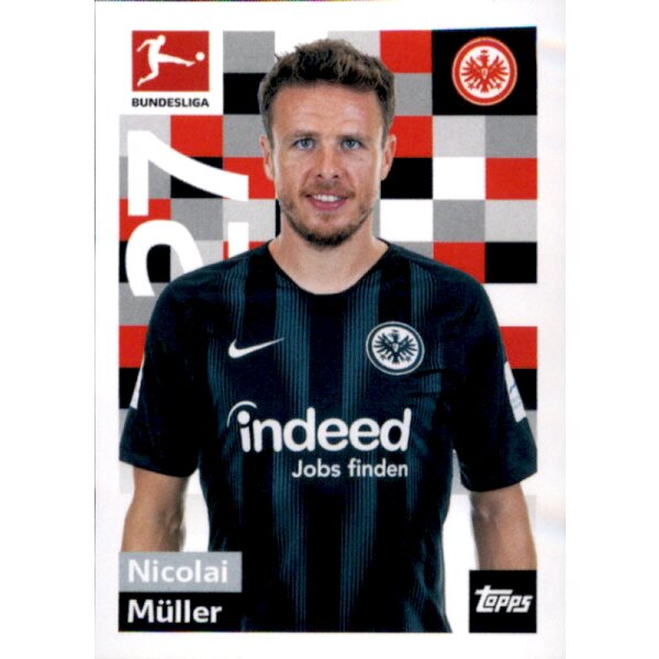 TOPPS Bundesliga 2018/2019 - Sticker 89 - Nicolai Müller