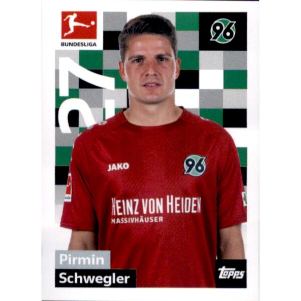 TOPPS Bundesliga 2018/2019 - Sticker 115 - Pirmin Schwegler