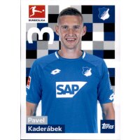 TOPPS Bundesliga 2018/2019 - Sticker 126 - Pavel Kaderabek