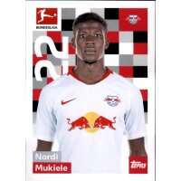 TOPPS Bundesliga 2018/2019 - Sticker 142 - Nordi Mukiele