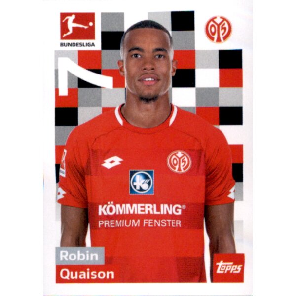 TOPPS Bundesliga 2018/2019 - Sticker 177 - Robin Quaison