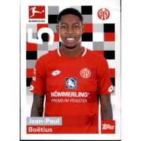 TOPPS Bundesliga 2018/2019 - Sticker 178 - Jean-Paul Boetius