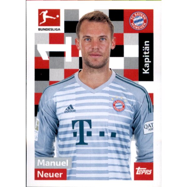 TOPPS Bundesliga 2018/2019 - Sticker 200 - Manuel Neuer