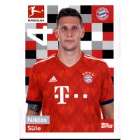 TOPPS Bundesliga 2018/2019 - Sticker 203 - Niklas Süle