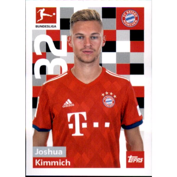 TOPPS Bundesliga 2018/2019 - Sticker 204 - Joshua Kimmich