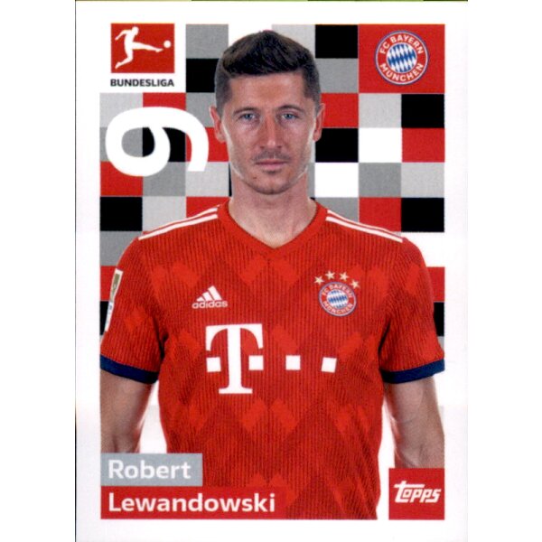 TOPPS Bundesliga 2018/2019 - Sticker 212 - Robert Lewandowski