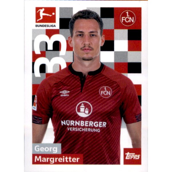 TOPPS Bundesliga 2018/2019 - Sticker 217 - Georg Margreitter