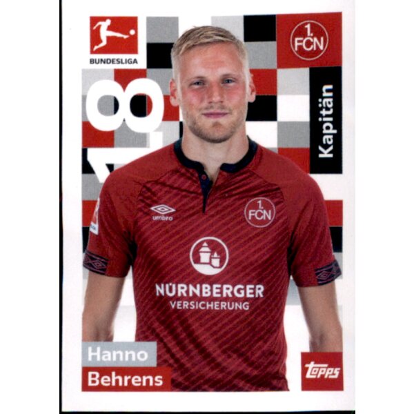 TOPPS Bundesliga 2018/2019 - Sticker 223 - Hanno Behrens