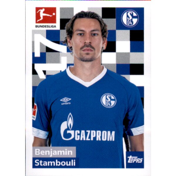 TOPPS Bundesliga 2018/2019 - Sticker 233 - Benjamin Stambouli