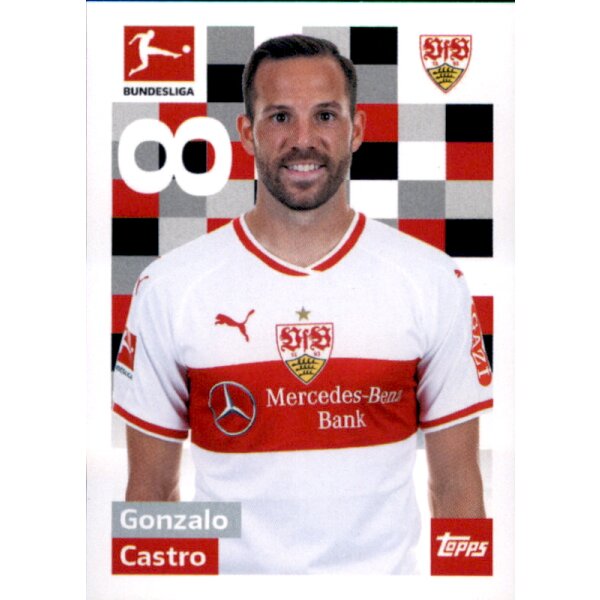 TOPPS Bundesliga 2018/2019 - Sticker 253 - Gonzalo Castro