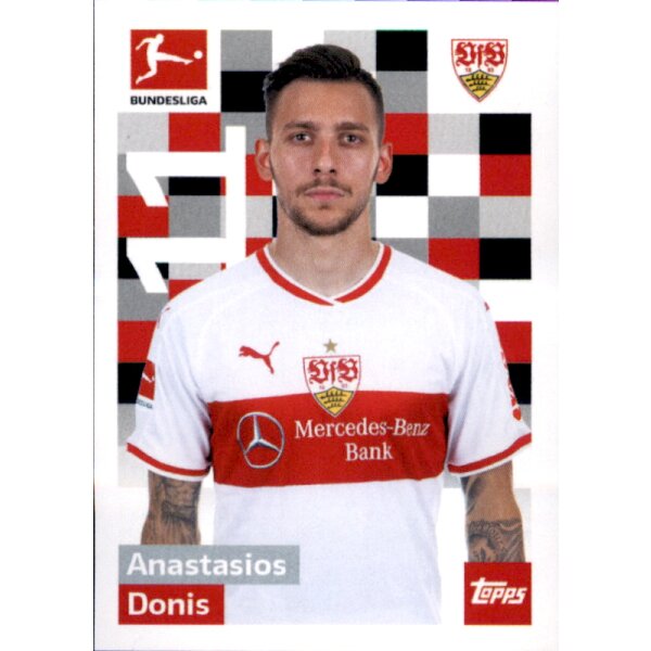 TOPPS Bundesliga 2018//2019 Sticker 145 Willi Orban