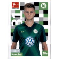 TOPPS Bundesliga 2018/2019 - Sticker 262 - Robin Knoche