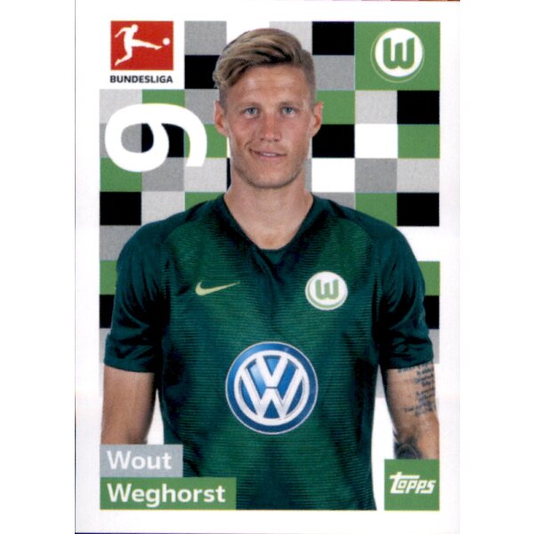 TOPPS Bundesliga 2018/2019 - Sticker 272 - Wout Weghorst