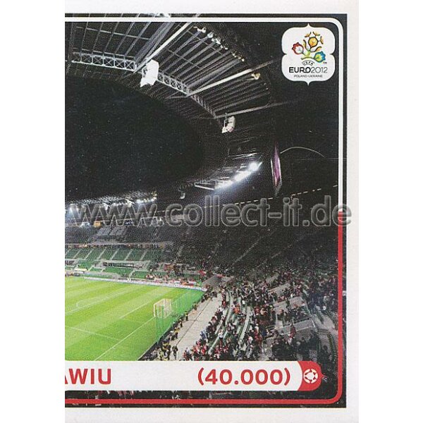 Panini EM 2012 deutsche Version - Sticker 17 - Stadion  Wroclawiu