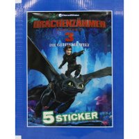 Dragons 3 - Die geheime Welt - Sammelsticker - 1 Tüte