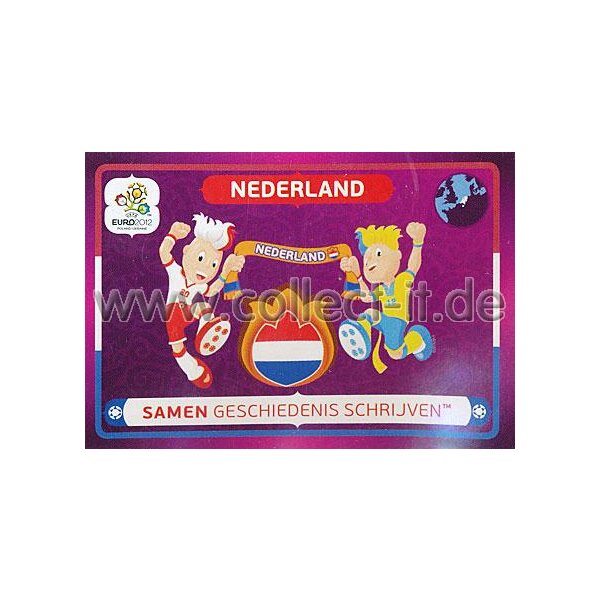 Panini EM 2012 deutsche Version - Sticker 34 - Niederlande