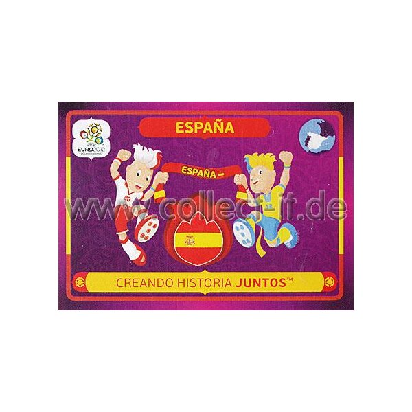 Panini EM 2012 deutsche Version - Sticker 38 - Spanien