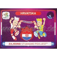 Panini EM 2012 deutsche Version - Sticker 41 - Kroatien