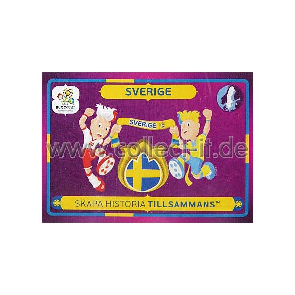 Panini EM 2012 deutsche Version - Sticker 43 - Schweden