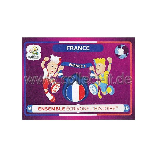 Panini EM 2012 deutsche Version - Sticker 44 - Frankreich