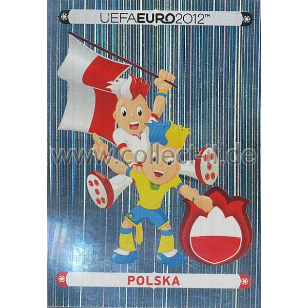 Panini EM 2012 deutsche Version - Sticker 49 - Maskottchen - Polen