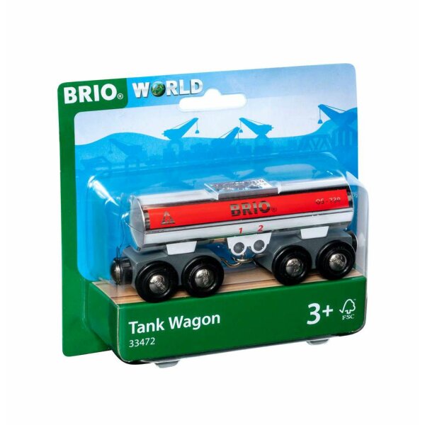 BRIO 63347200 - Tankwagen silber