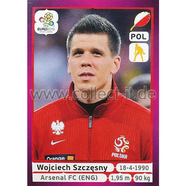 Panini EM 2012 deutsche Version - Sticker 55 - Wojciech Szczesny