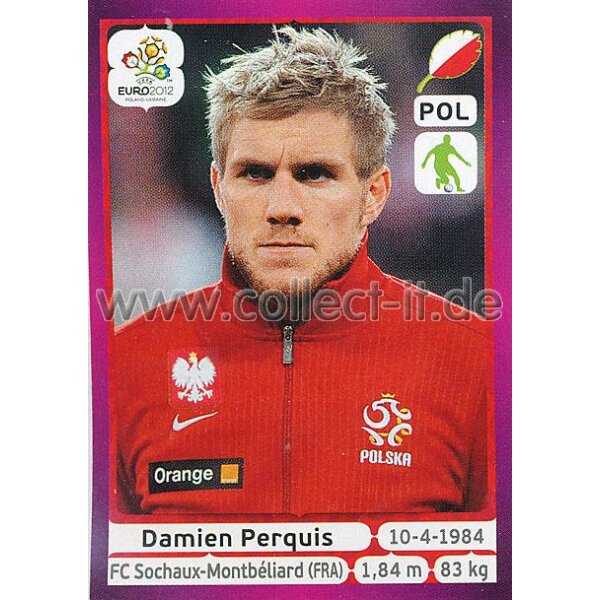 Panini EM 2012 deutsche Version - Sticker 58 - Damien Perquis