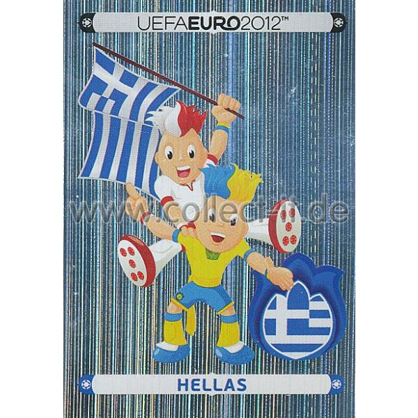 Panini EM 2012 deutsche Version - Sticker 78 - Maskottchen - Griechenland