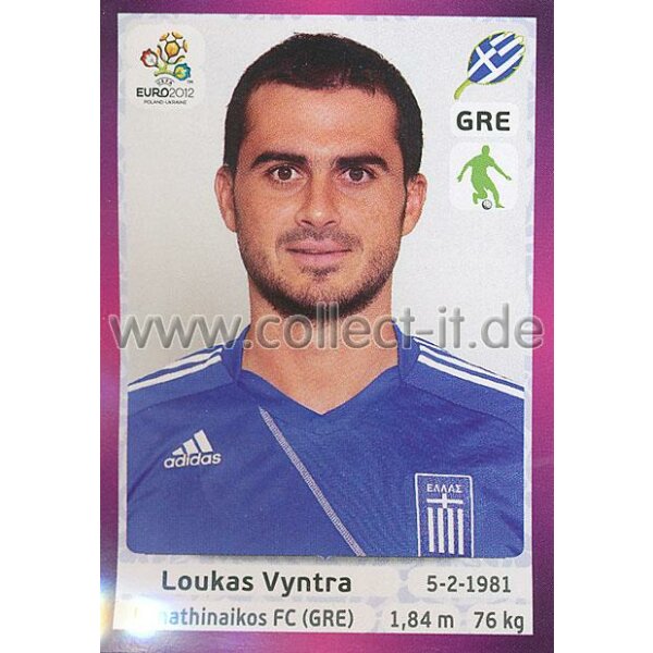 Panini EM 2012 deutsche Version - Sticker 88 - Loukas Vyntra