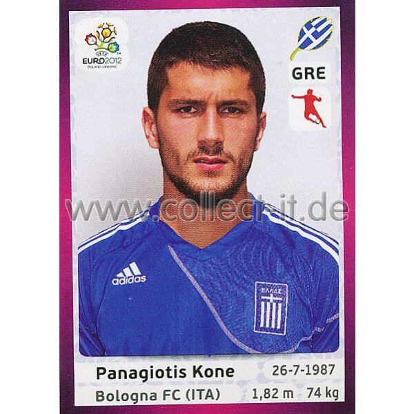 Panini EM 2012 deutsche Version - Sticker 96 - Panagiotis Kone