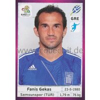 Panini EM 2012 deutsche Version - Sticker 102 - Fanis Gekas