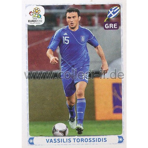 Panini EM 2012 deutsche Version - Sticker 104 - Vassilis Torossidis