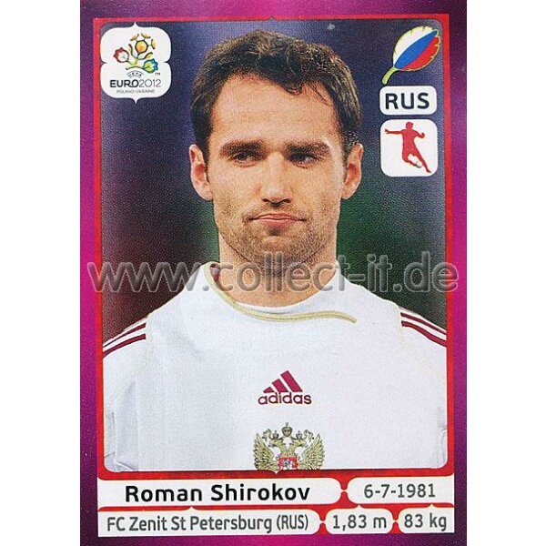 Panini EM 2012 deutsche Version - Sticker 122 - Roman Shirokov