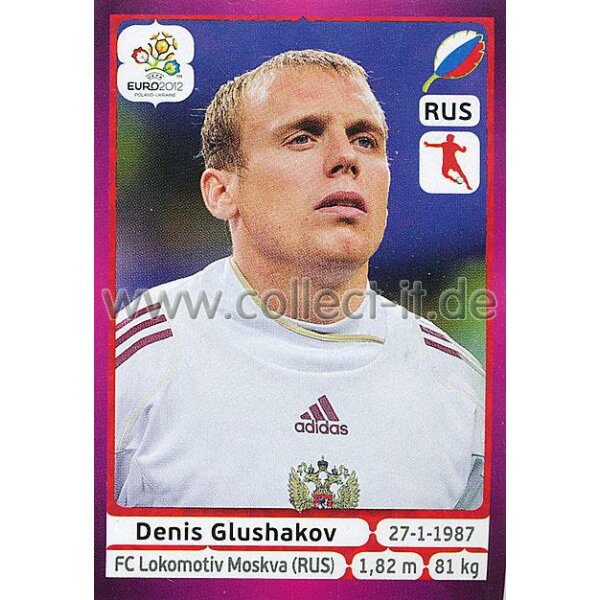 Panini EM 2012 deutsche Version - Sticker 126 - Denis Glushakov