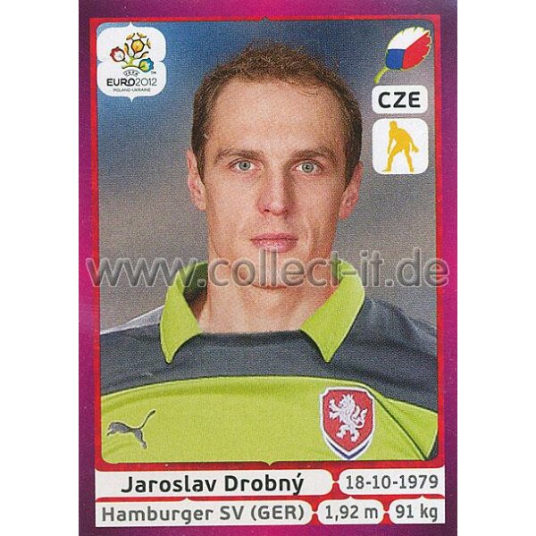 Panini EM 2012 deutsche Version - Sticker 143 - Jaroslav Drobny