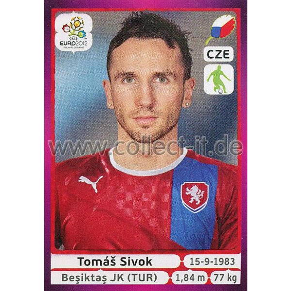 Panini EM 2012 deutsche Version - Sticker 147 - Tomas Sivok