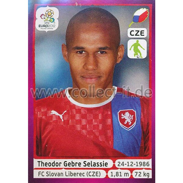 Panini EM 2012 deutsche Version - Sticker 148 - Theodor Gebre Selassie