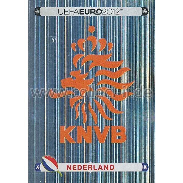 Panini EM 2012 deutsche Version - Sticker 166 - Logo - Niederlande