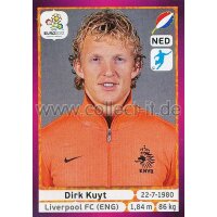 Panini EM 2012 deutsche Version - Sticker 188 - Dirk Kuyt