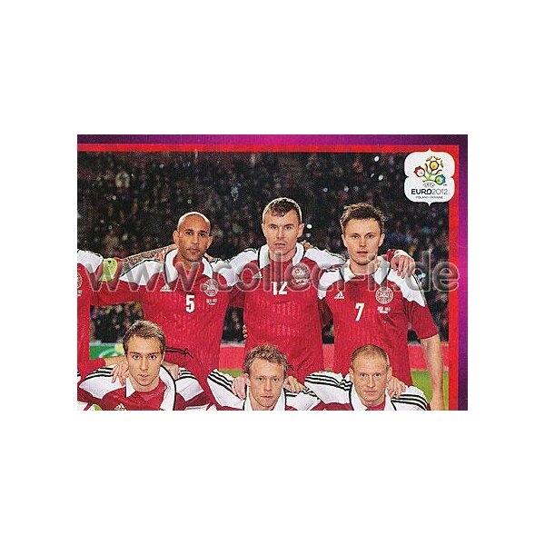 Panini EM 2012 deutsche Version - Sticker 197 - Team -  Dänemark