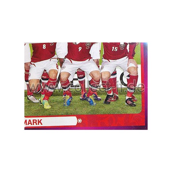 Panini EM 2012 deutsche Version - Sticker 199 - Team -  Dänemark