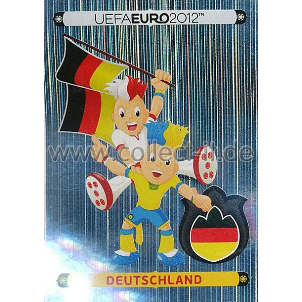 Panini EM 2012 deutsche Version - Sticker 223 - Maskottchen - Deutschland