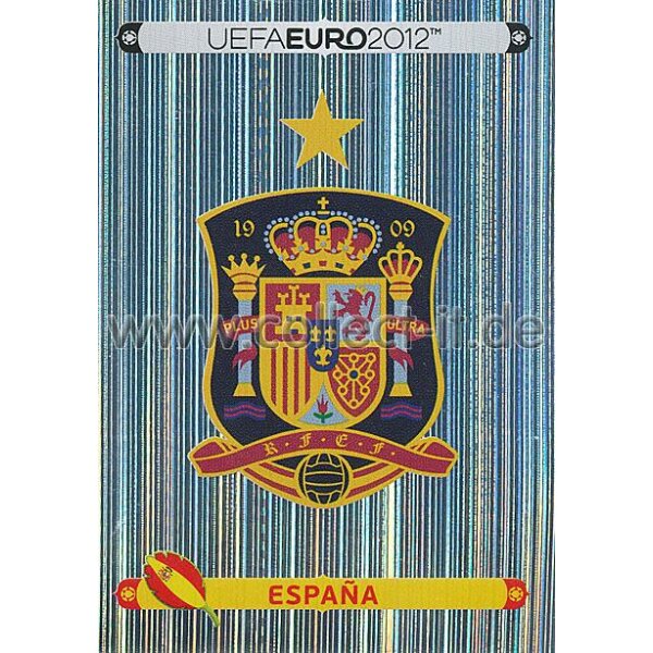 Panini EM 2012 deutsche Version - Sticker 282 - Logo -  Spanien