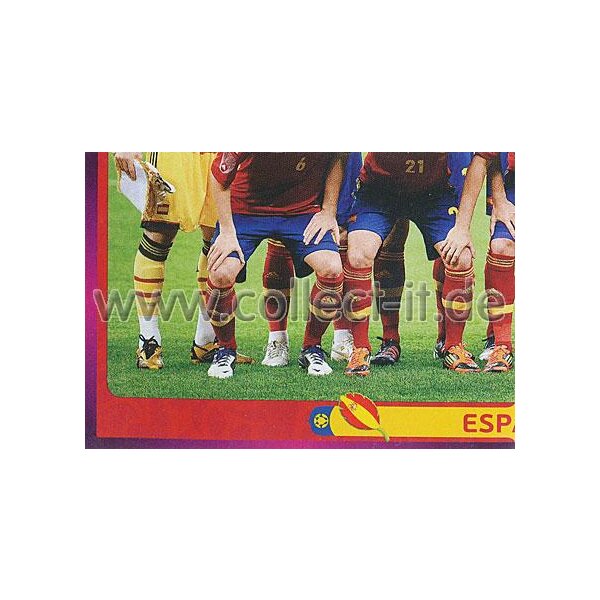 Panini EM 2012 deutsche Version - Sticker 285 - Team -  Spanien
