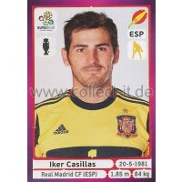 Panini EM 2012 deutsche Version - Sticker 287 - Iker...