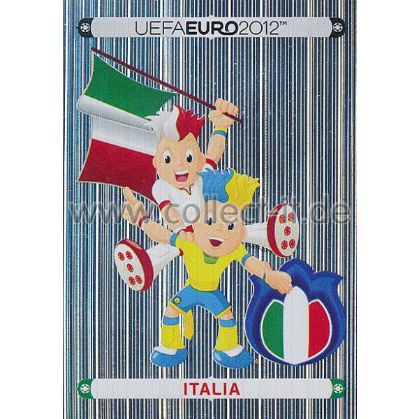 Panini EM 2012 deutsche Version - Sticker 310 - Maskottchen -  Italien