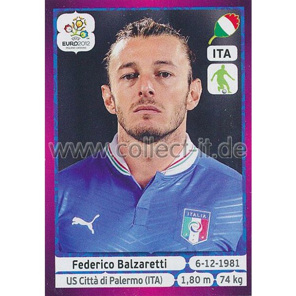 Panini EM 2012 deutsche Version - Sticker 321 - Federico Balzaretti