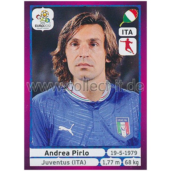 Panini EM 2012 deutsche Version - Sticker 325 - Andrea Pirlo