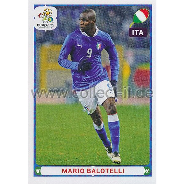 Panini EM 2012 deutsche Version - Sticker 338 - Mario Balotelli